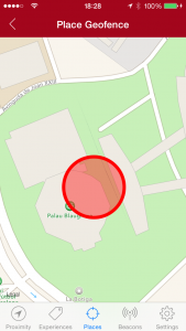 Demo app geofence