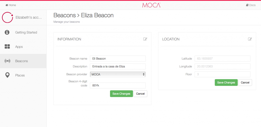 MOCA_Beacon Editor