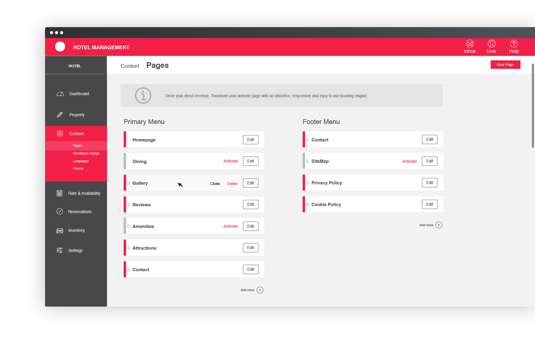 content management system